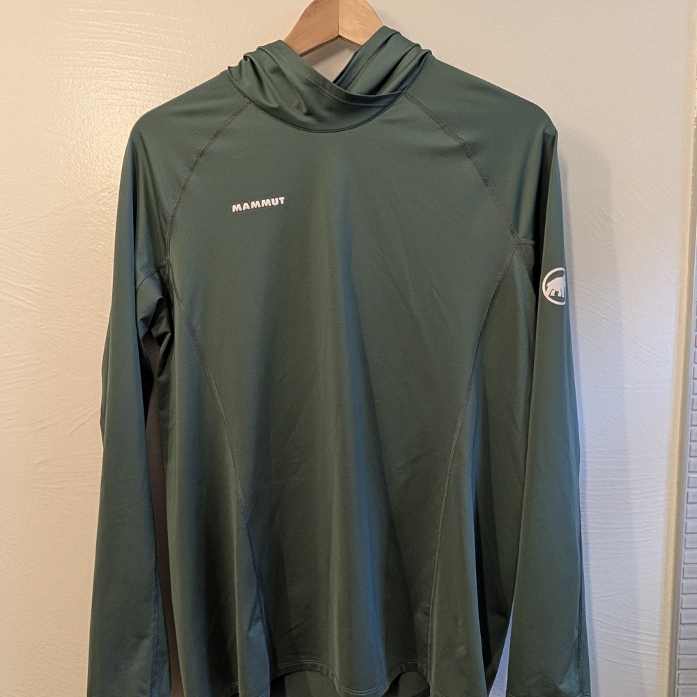 Mammut Forest Green Performance Hoodie